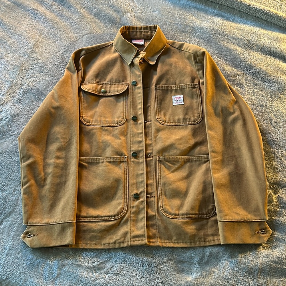 Pointer Brand Brown Duck Chore Jacket